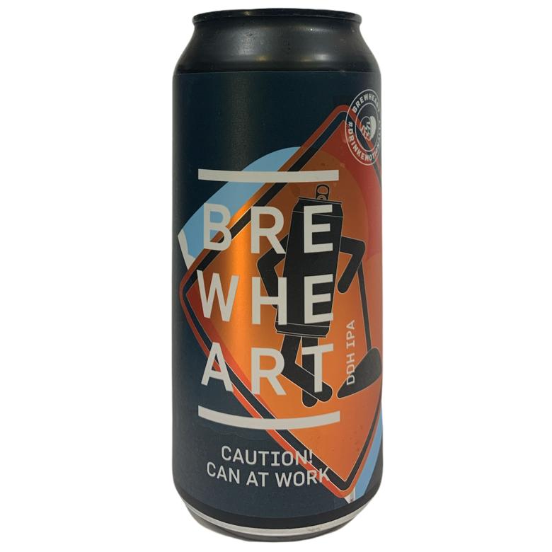 BREWHEART CAUTION! CAN AT WORK 440ML