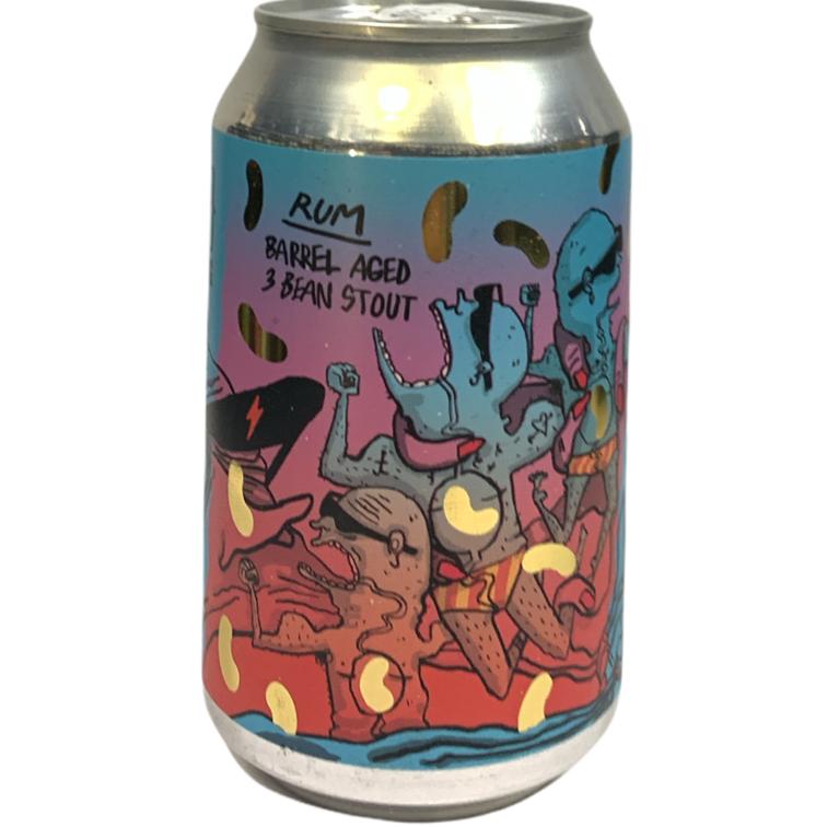 LERVIG RUM BARREL AGED 3 BEAN STOUT 330ML