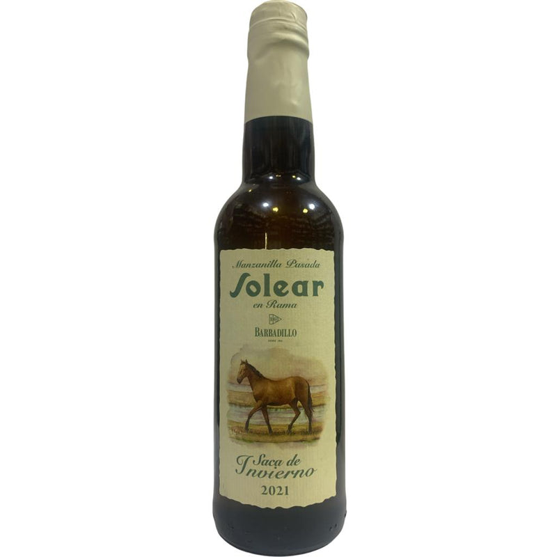 MANZANILLA SOLEAR SACA DE INVIERNO 2021 375ML