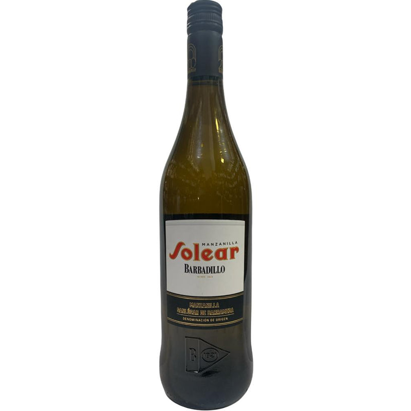 MANZANILLA SOLEAR BARBADILLO 750ML