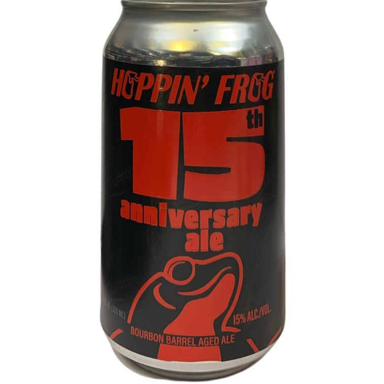 HOPPIN FROG 15TH ANNIVERSARY ALE  330ML