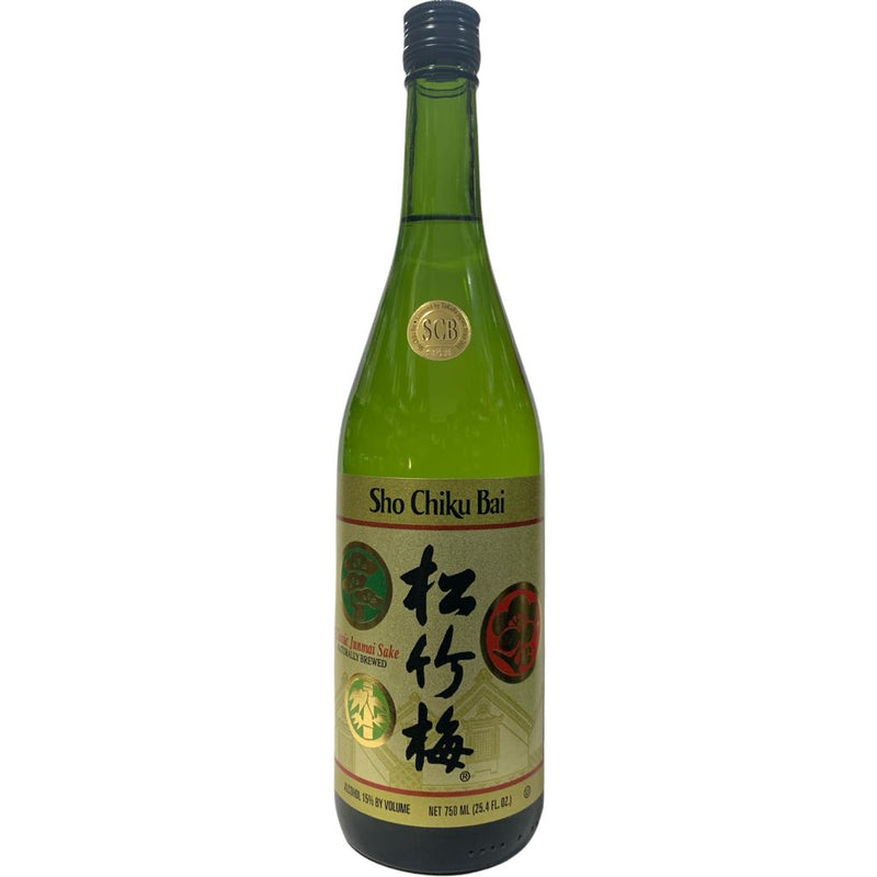 SHO CHIKU BAI CLASSIC JUNMAI SAKE 750ML