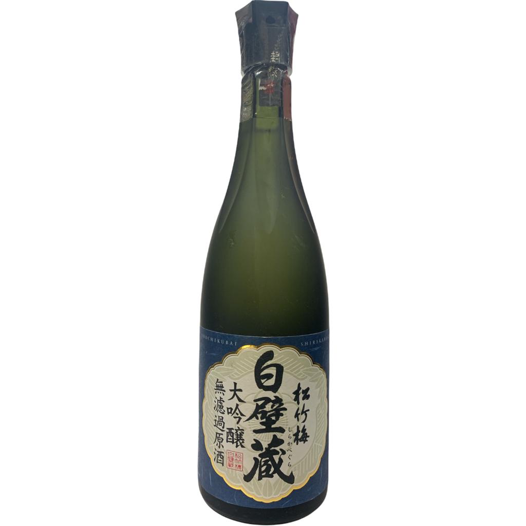SAKE / SHO CHIKU BAI SHIRAKABEGURA Muroka-Genshu - 640ML