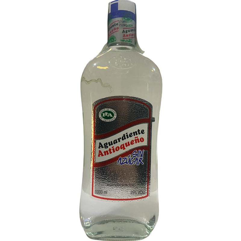 AGUARDIENTE ANTIOQUEÑO SIN AZUCAR 1000ML