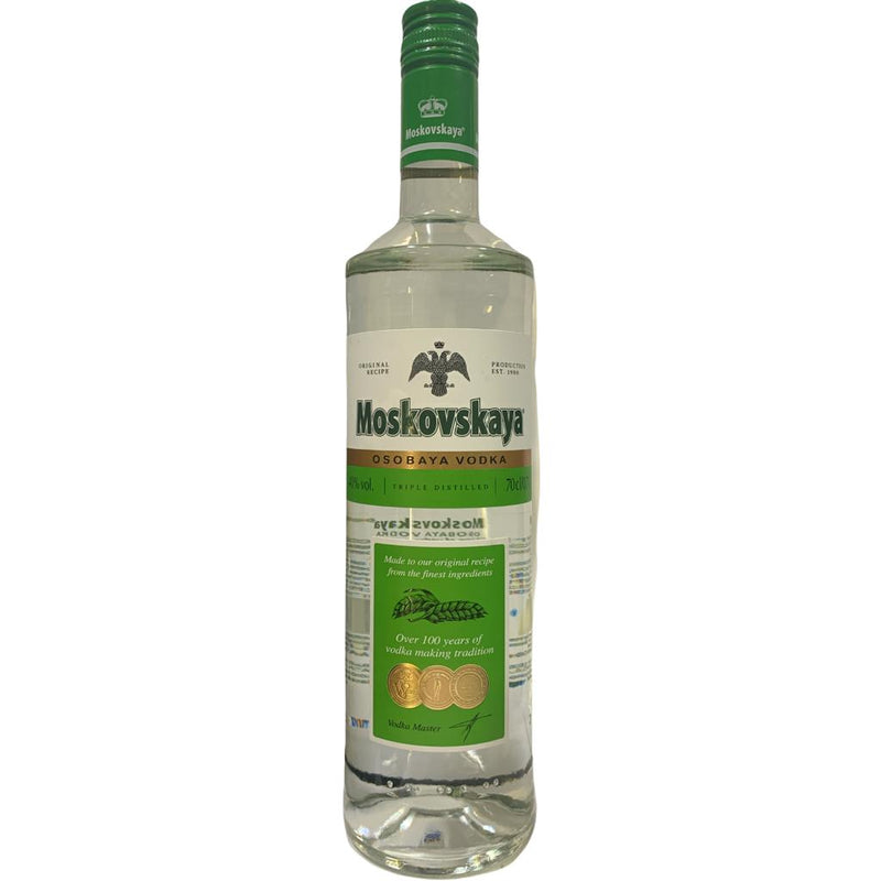MOSKOVSKAYA VODKA 70CL