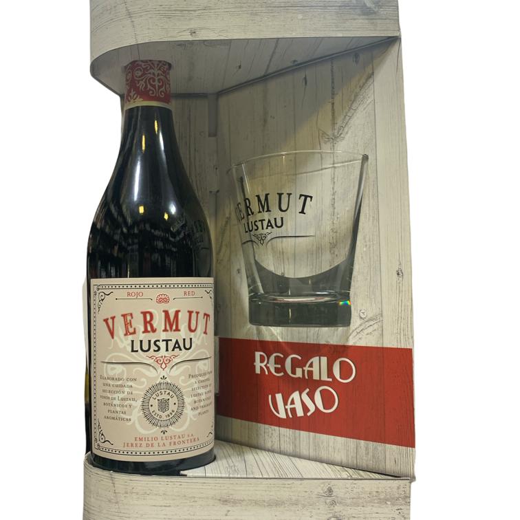 VERMUT LUSTAU ROJO + VASO 75CL