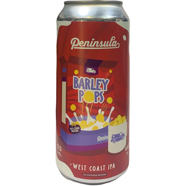 PENINSULA BARLEY POPS WEST COAST IPA 440ML