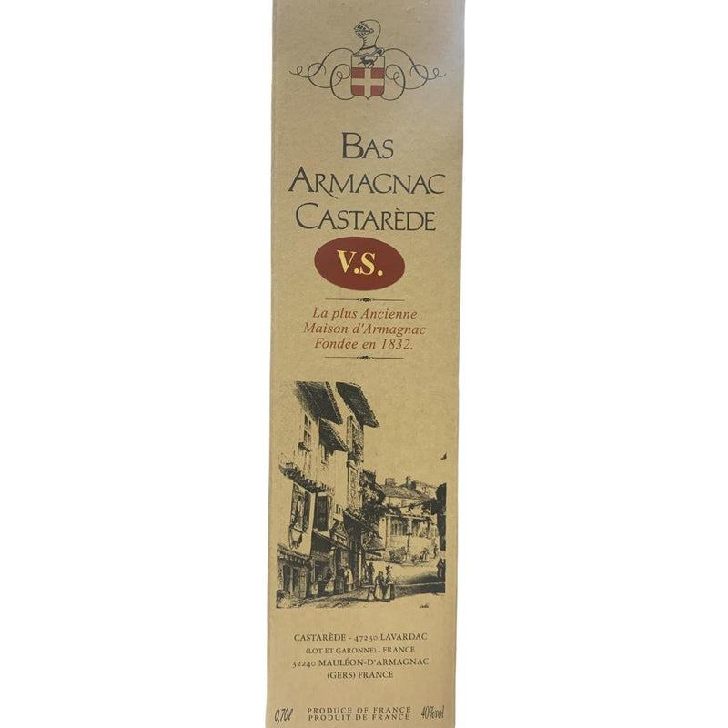 BAS ARMAGNAC CASTAREDE VS 70CL