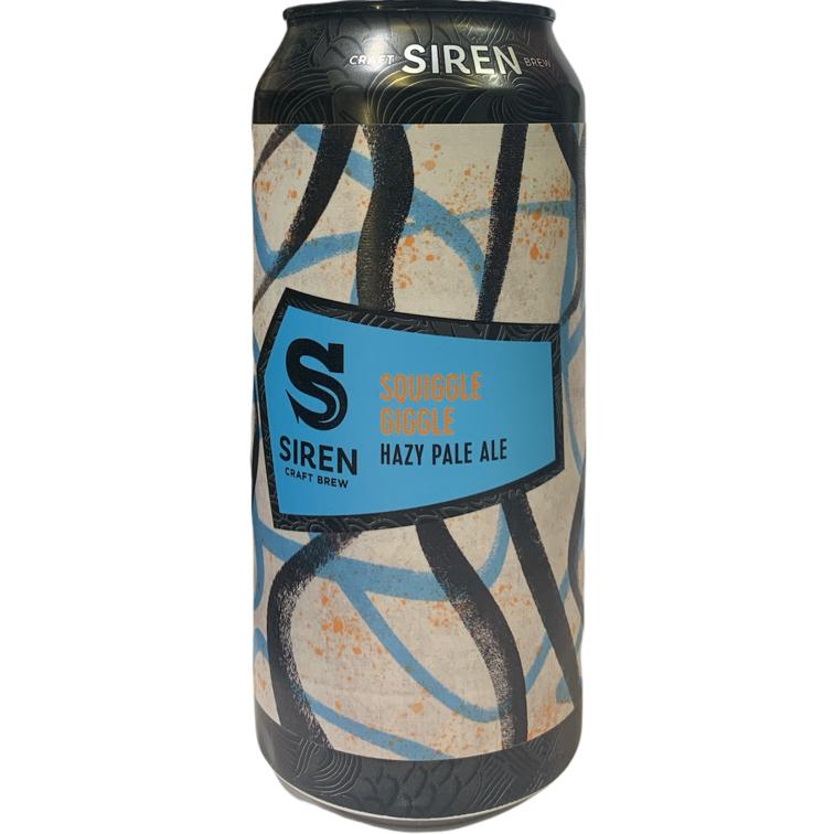 SIREN SQUIGGLE GIGGLE HAZY PALE ALE 440ML