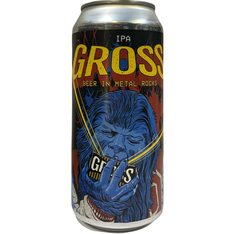 GROSS BEER IN METAL ROCKS IPA 440ML