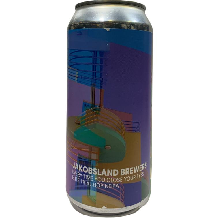 JAKOBSLAND EVERY TIME YOU CLOSE YOUT EYES ELITE TRIAL HOP NEIPA 440ML