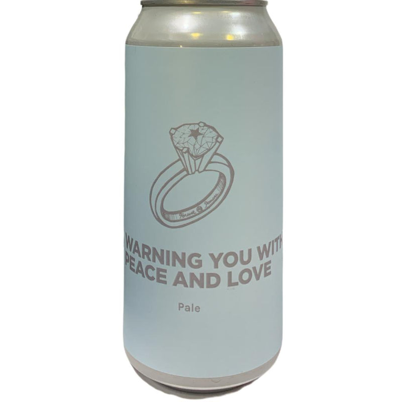 POMONA IM WARNING YOU WITH PEACE AND LOVE PALE 440ML