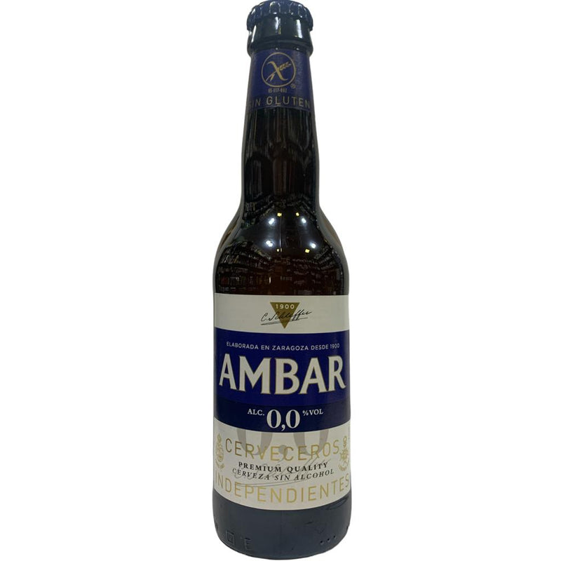 AMBAR SIN GLUTEN 0.0% ALCOHOL 330ML