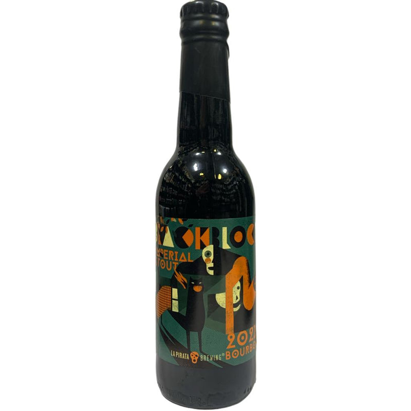 LA PIRATA BLACK BLOCK BOURBON B.A 2021 330ML