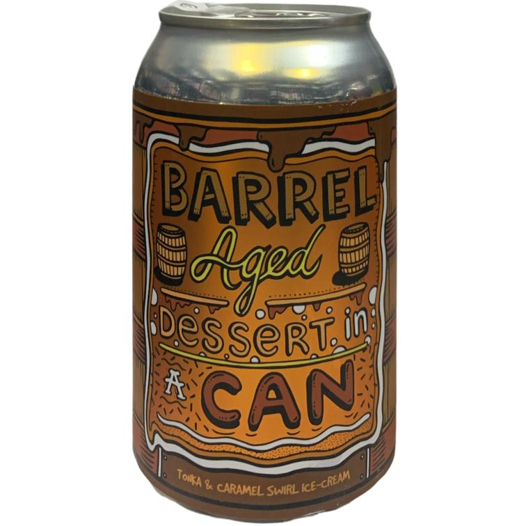 DESSERT IN A CAN TONKA & CARAMEL SWIRL ICE-CREAM (BA) 330ML