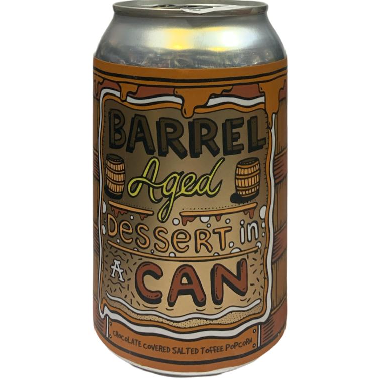 DESSERT IN A CAN CHOCOLATE COVERED SALTED TOFFEE POPCORN (BA) 330ML