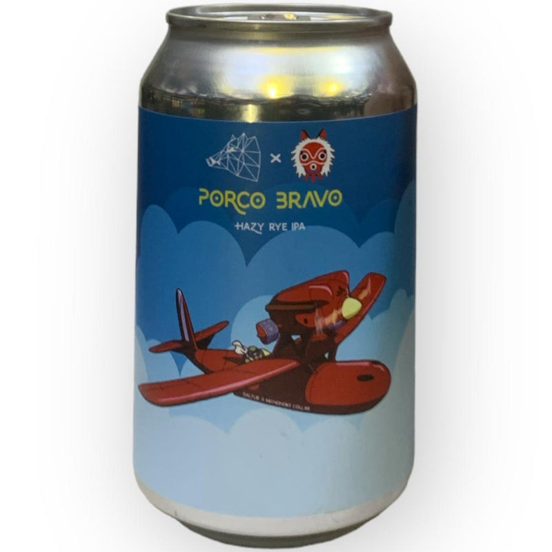 PORCO BRAVO HAZY RYE IPA SALTUS 330ml