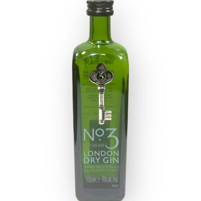 Nº 3 LONDON DRY GIN PETACA 100ml